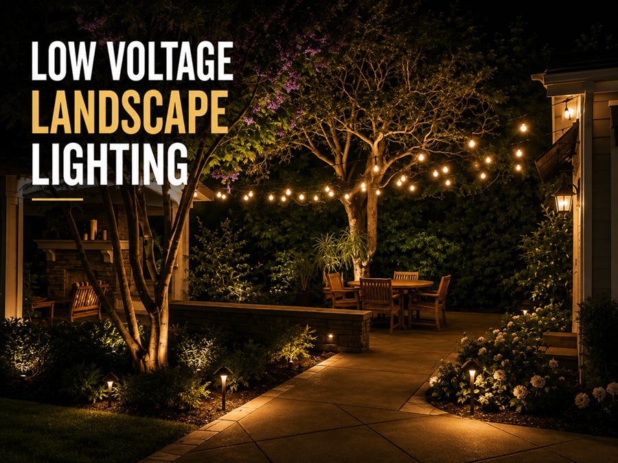 low voltage landscape lighting