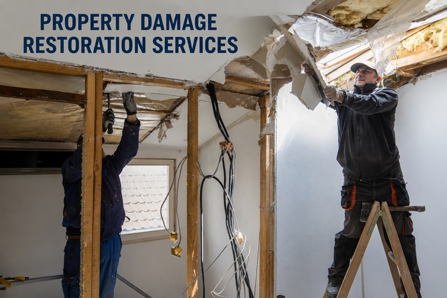 property damage restoration services