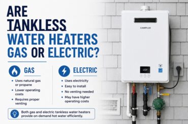 are tankless water heaters gas or electric