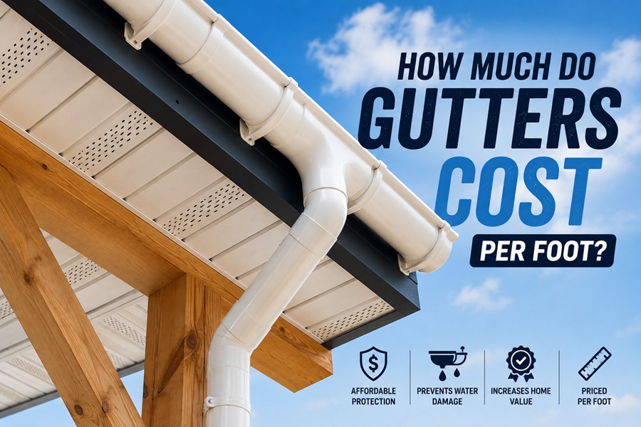 How Much Do Gutters Cost Per Foot?
