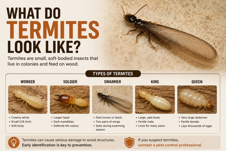 what do termites look like